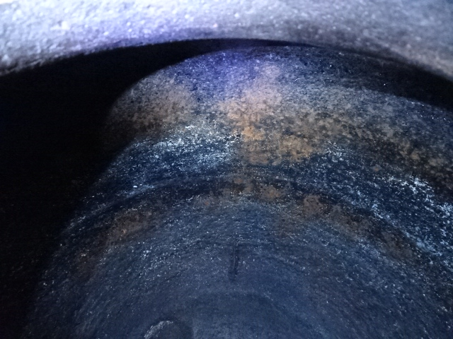  釜師　人間国宝　高橋敬典造　阿弥陀堂釜（共箱）